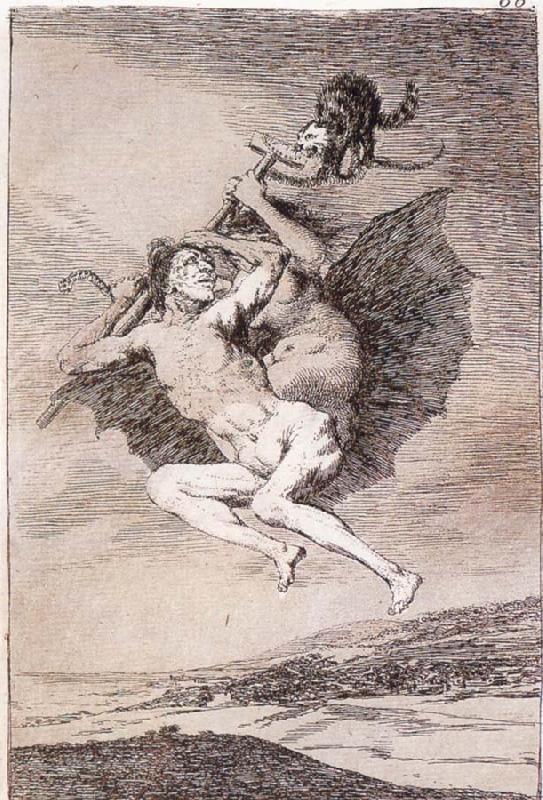 There it goes, Francisco Goya